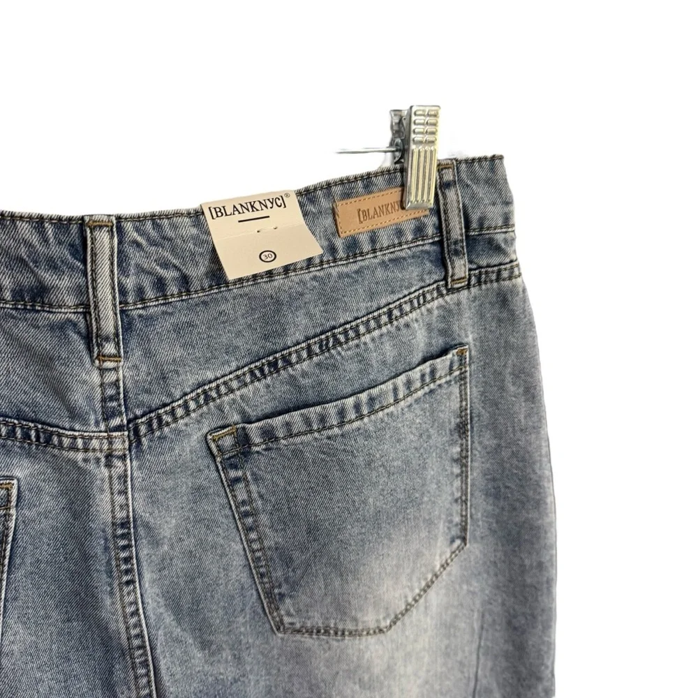 NWT Blank NYC Denim Slit Light Wash Maxi Skirt Womens 30 - Picture 6 of 6